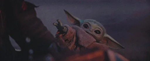 Эмодзи Baby Yoda
