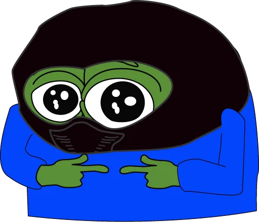 Эмодзи bagsy-pepes