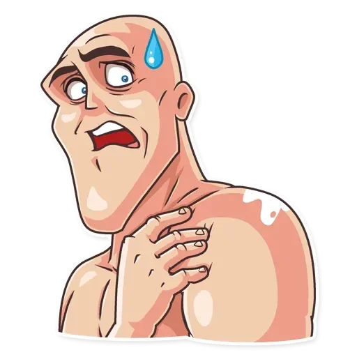 Эмодзи Лысый из brazzers