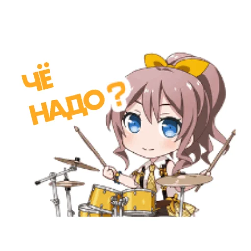 Эмодзи bandori stamps but its russian