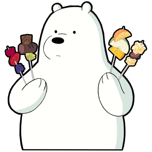 Эмодзи We Bare Bears