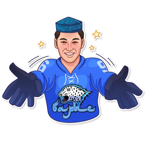 Эмодзи ХК «Барыс»