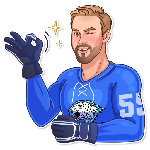 Эмодзи ХК «Барыс»