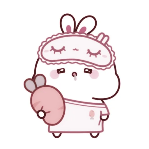 Эмодзи cute bunny