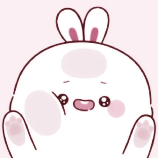 Эмодзи cute bunny