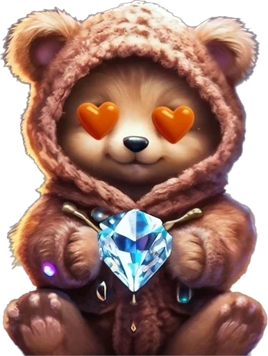 Эмодзи Медведи