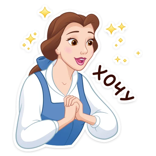 Эмодзи Красавица и Чудовище