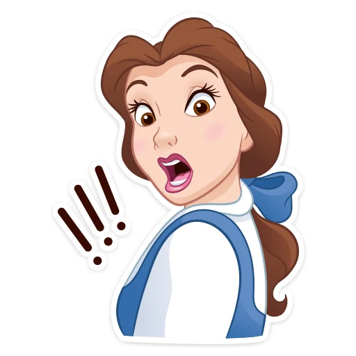 Эмодзи Красавица и Чудовище