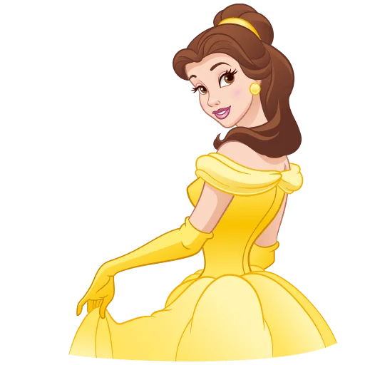 Эмодзи Красавица и Чудовище Без Текста