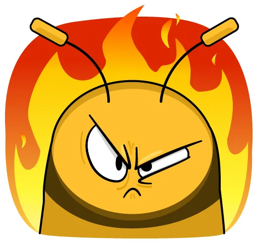 Эмодзи Bee Bob