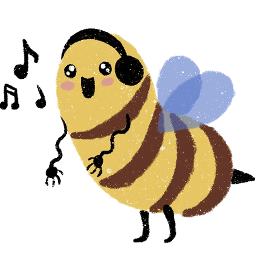 Эмодзи Пчелки