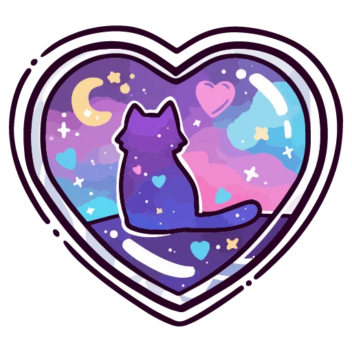 Эмодзи валентинка