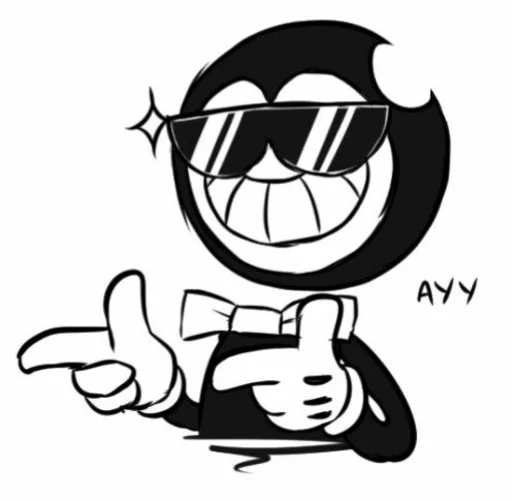 Эмодзи bendy