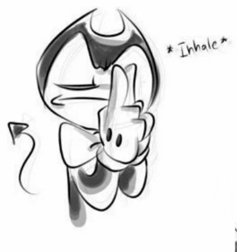 Эмодзи bendy