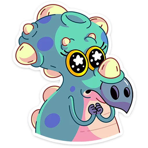 Эмодзи Трицератопс Вениамин