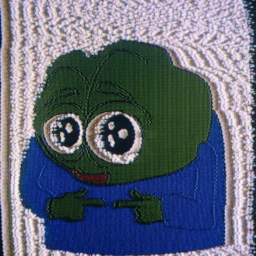 Эмодзи bent pepes