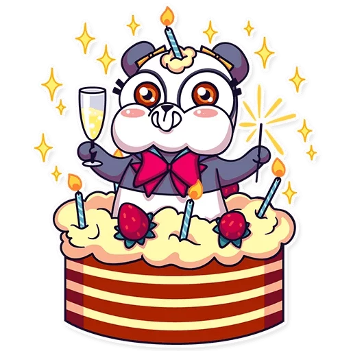 Эмодзи Birthday Collection - Great Stickers