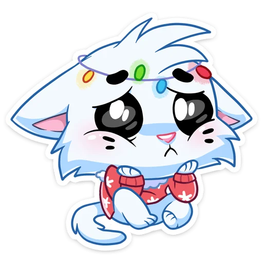 Эмодзи Новогодний Бисквит без текста