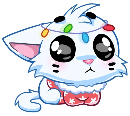 Эмодзи Новогодний Бисквит без текста