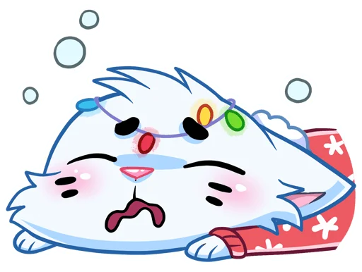 Эмодзи Новогодний Бисквит без текста