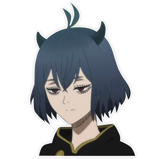 Эмодзи Black clover / Чёрный клевер