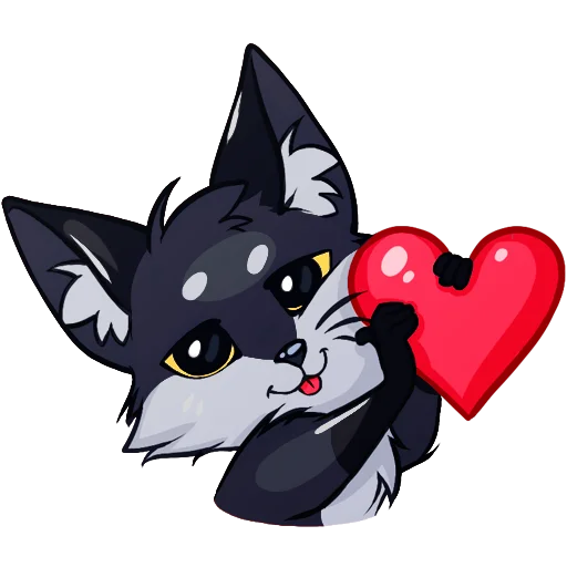 Эмодзи Паппи [Тёмненький]