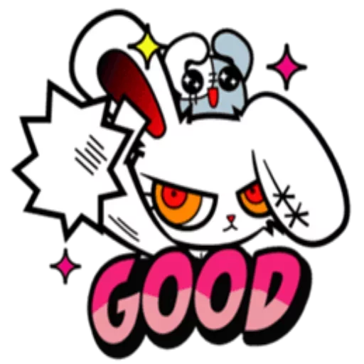 Эмодзи Bloody bunny