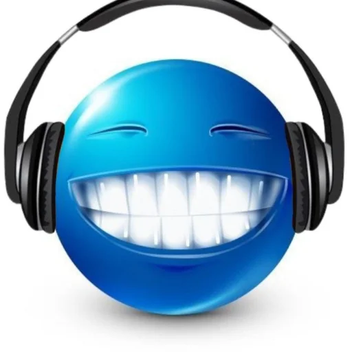 Эмодзи Blue faces