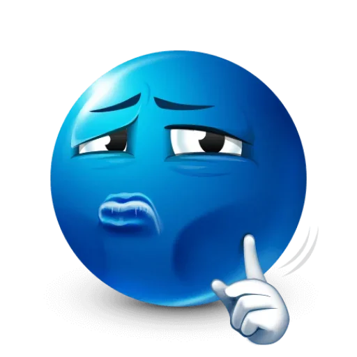 Эмодзи Blue Emotions