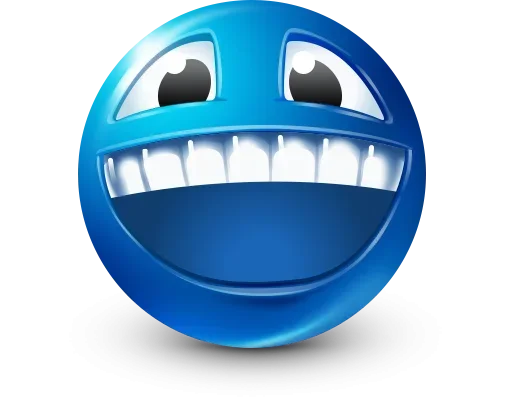 Эмодзи Blue Emotions