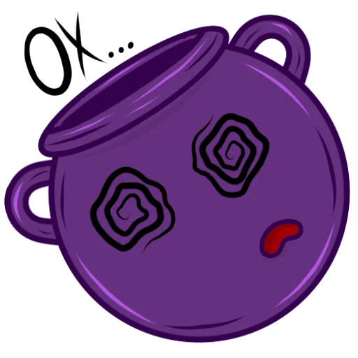 Эмодзи Котелок для Розы