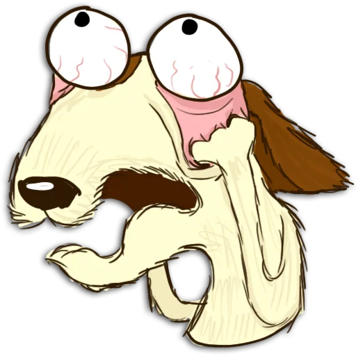 Эмодзи Борька пес