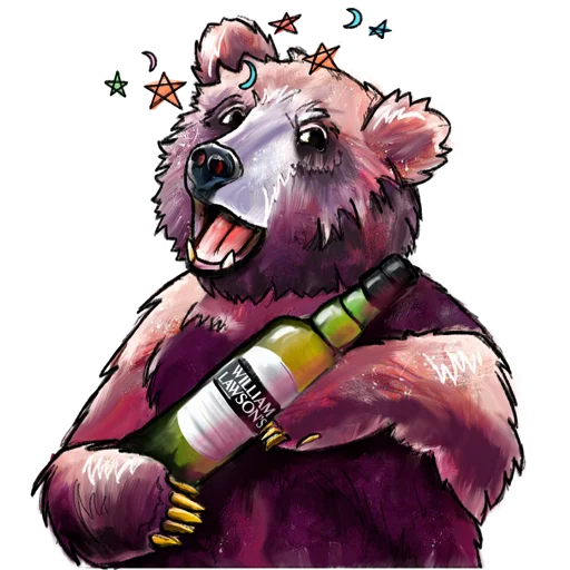 Эмодзи Bear