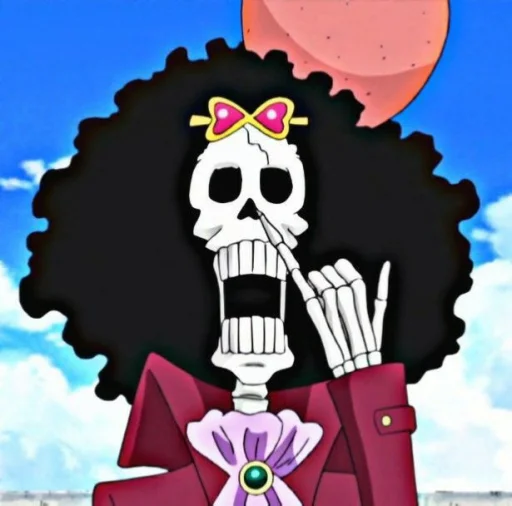 Эмодзи Brook / One piece