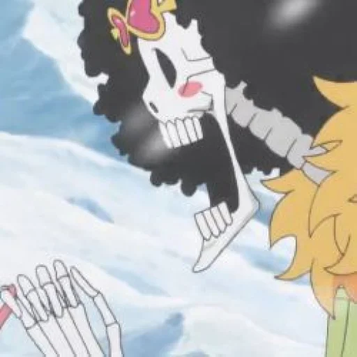 Эмодзи Brook / One piece