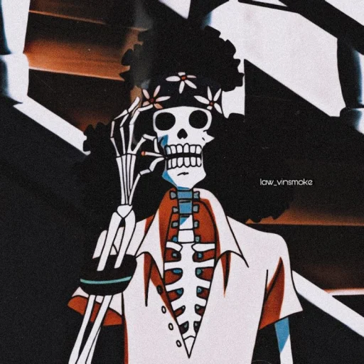 Эмодзи Brook / One piece