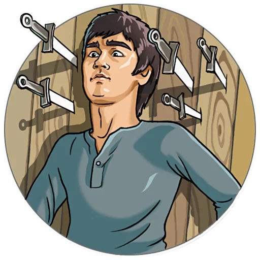 Эмодзи Bruce Lee
