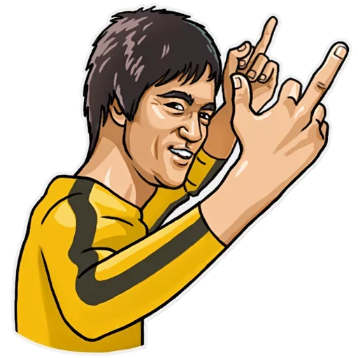 Эмодзи Bruce Lee