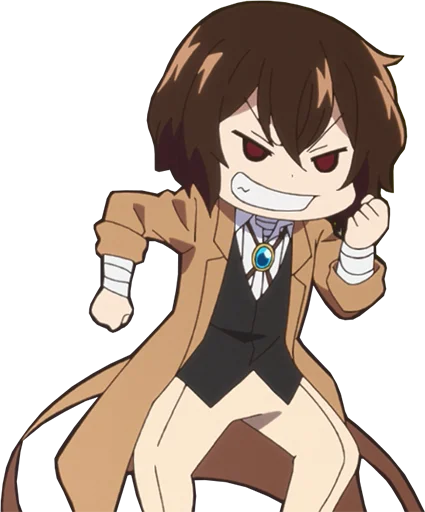 Эмодзи Bungou Stray Dogs Wan!