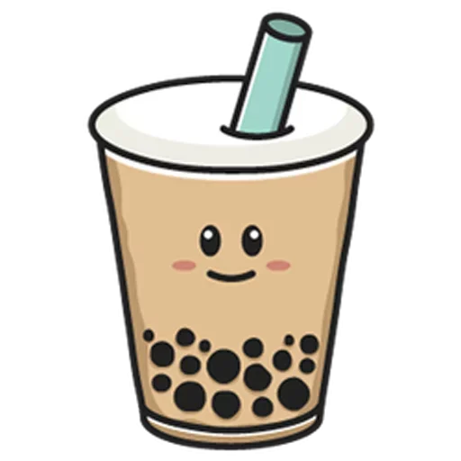 Эмодзи Bubble Tea