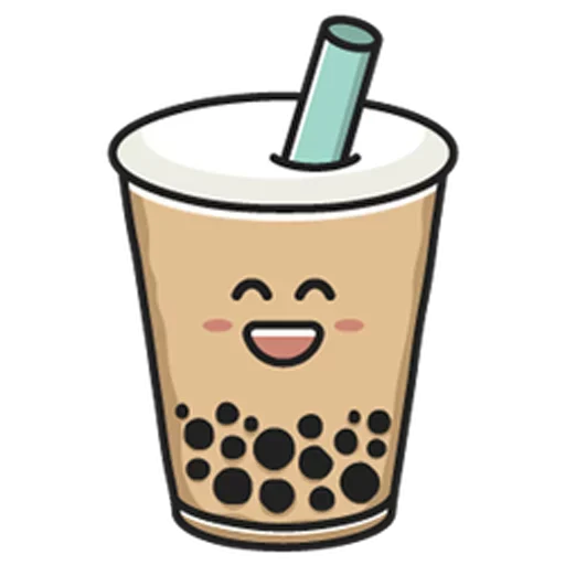 Эмодзи Bubble Tea