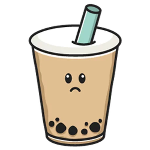 Эмодзи Bubble Tea