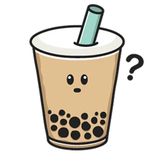 Эмодзи Bubble Tea