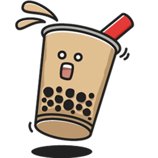 Эмодзи Bubble Tea
