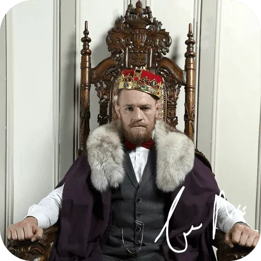 Эмодзи БУДЬ МУЖИКОМ (ufc, mcgregor)