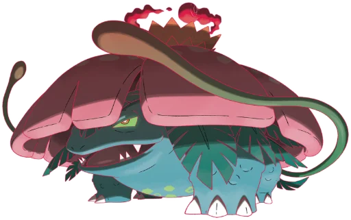 Эмодзи Bulbasaur