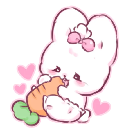 Эмодзи Tiny bunny