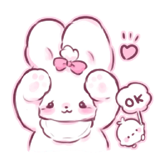 Эмодзи Tiny bunny