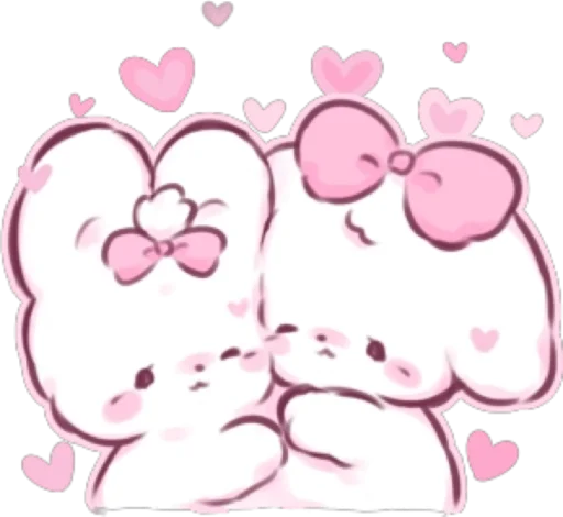 Эмодзи зайчик