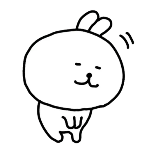 Эмодзи burikko usagi